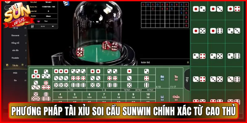 Phương Pháp Tài Xỉu Soi Cầu Sunwin Chính Xác Từ Cao Thủ